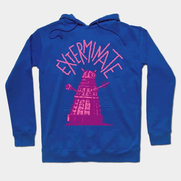 Dalek Color! Hoodie by Komigato